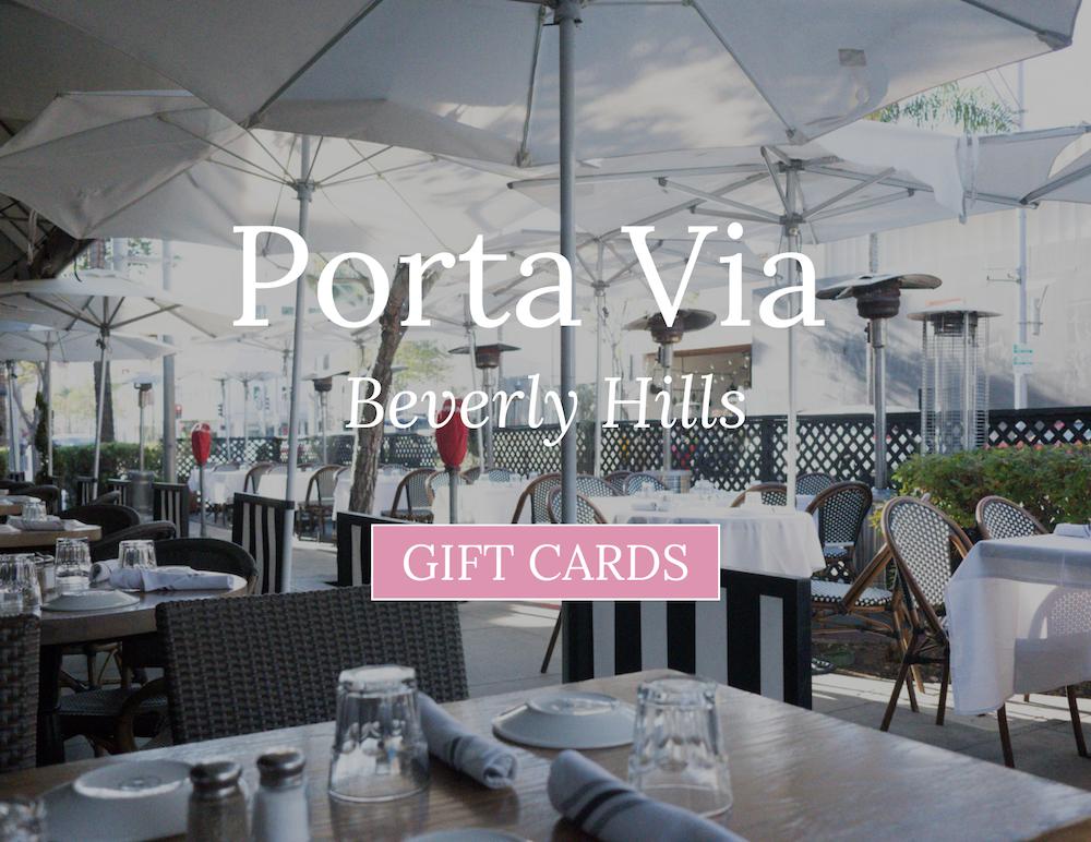 porta via beverly hills gift cards